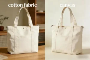 Canvas vs Cotton Tote Bag