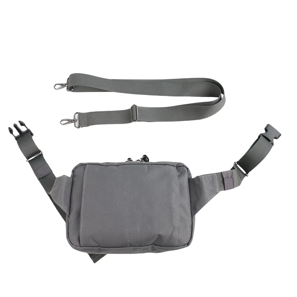 Minimal Polyester Waist Bag for Travel & Daily Use