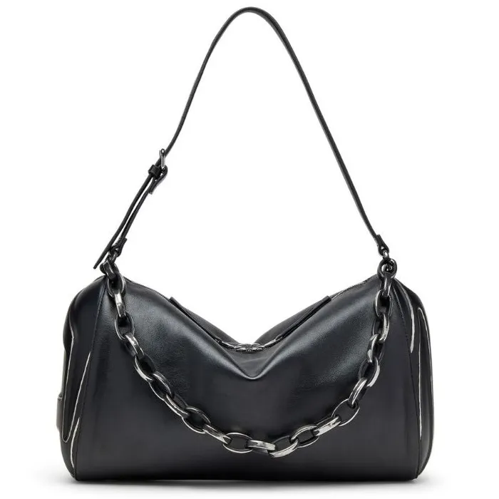 Minimal Ladies Handbag with Adjustable & Chain Strap