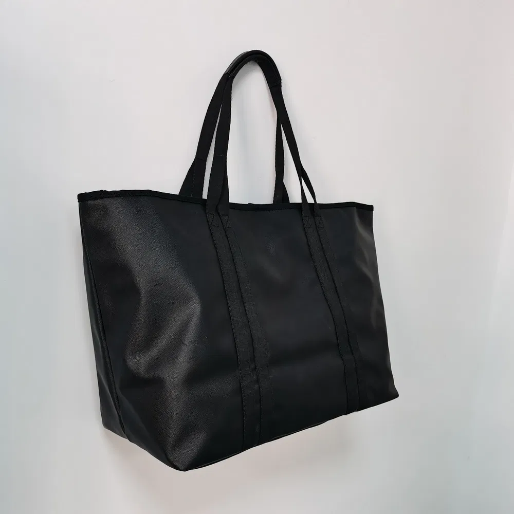 22L Waterproof PU Tote Bag for Shopping