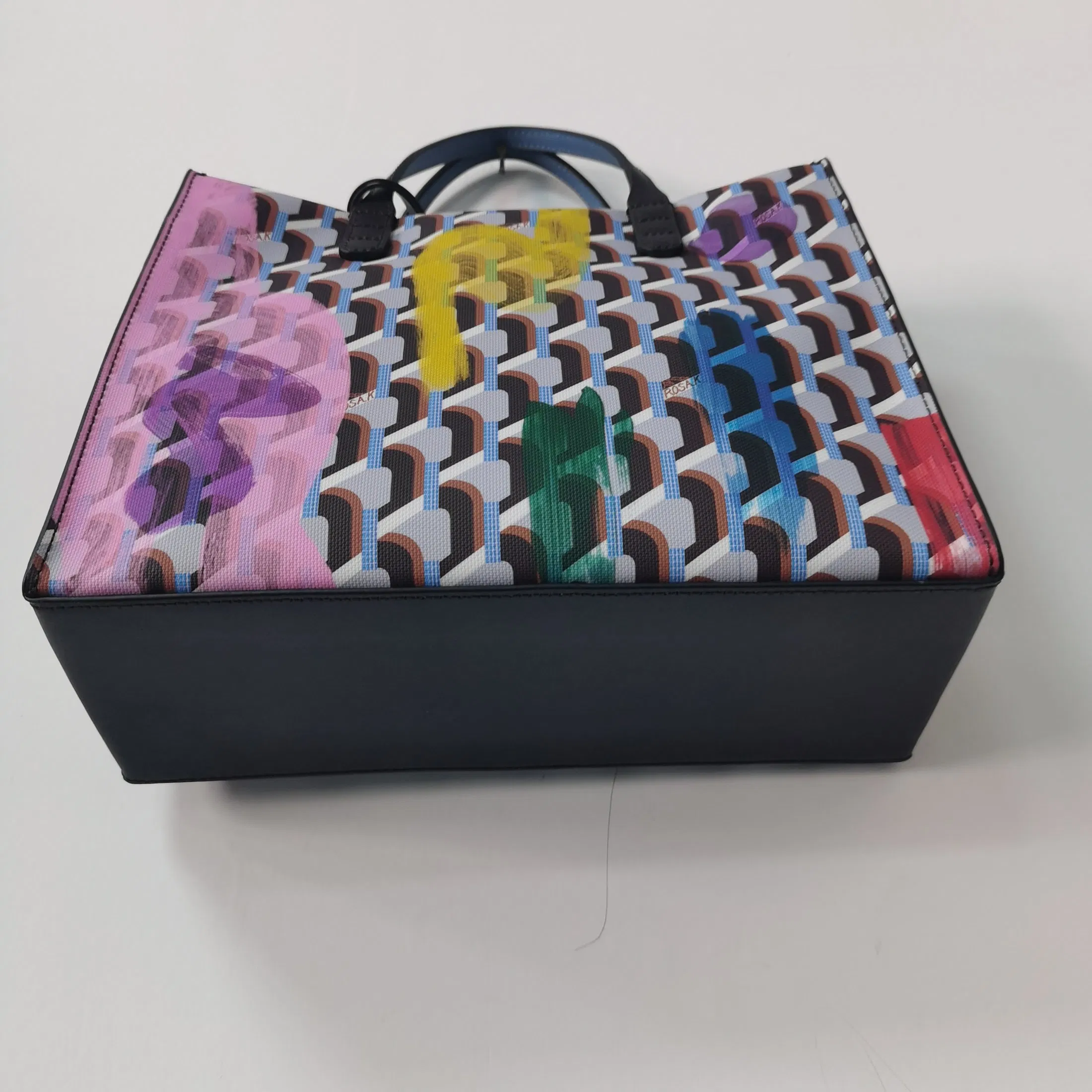 Geometric Pattern Tote Bag for Daily & Office Use