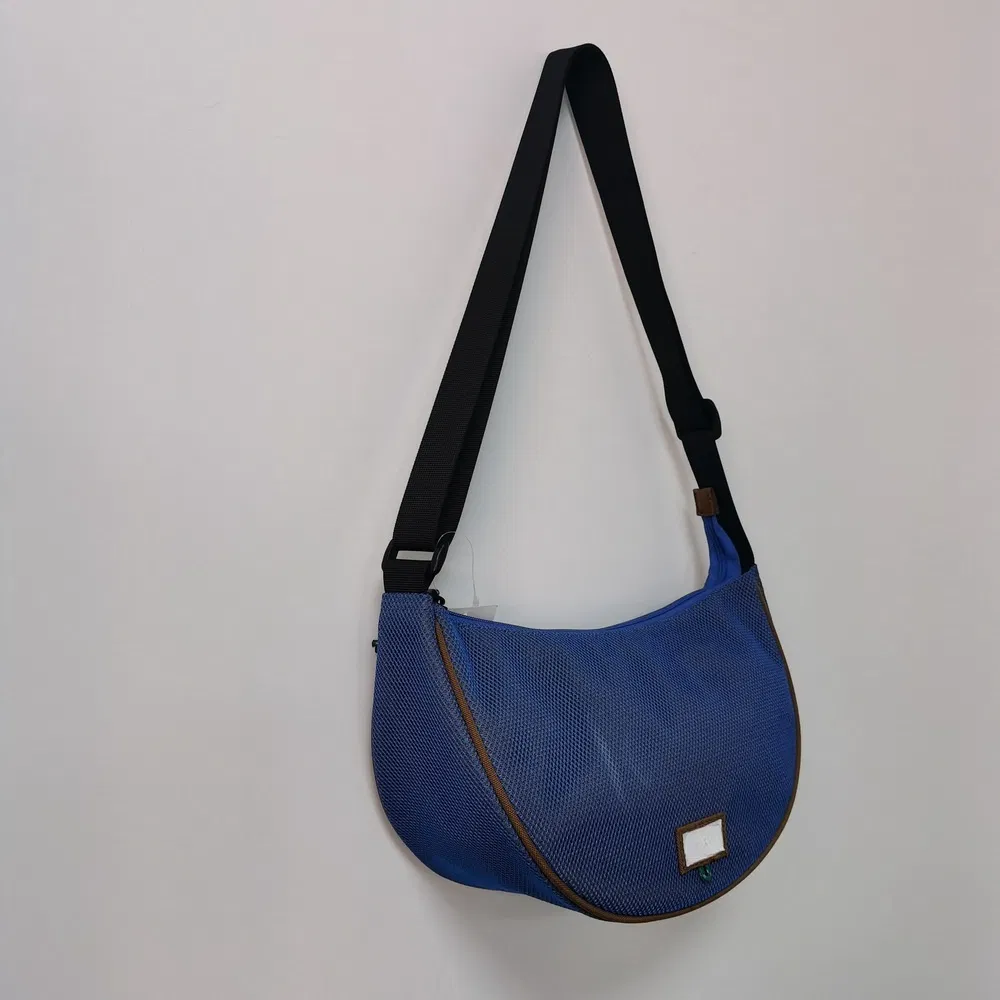 5L Mesh Covered Polyester Casual Crossbody Bag