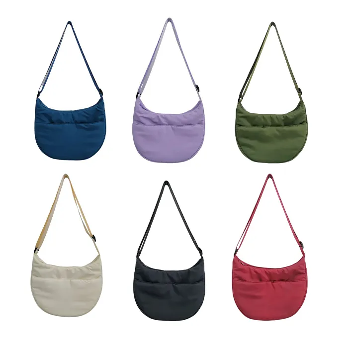 Lightweight Polyester Cosy Lady Crossbody Shoulder Bag