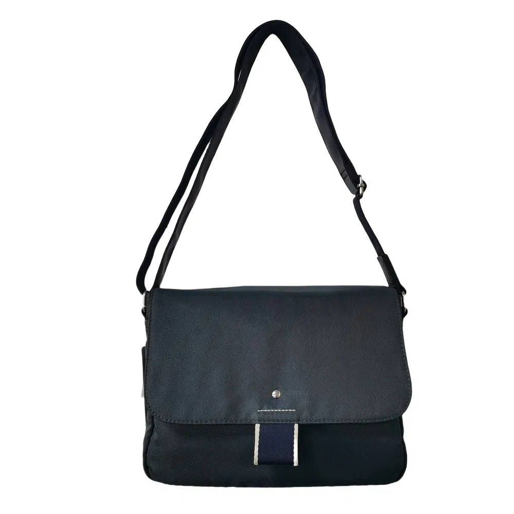9L Stylish Eco-Friendly Polyester Crossbody Bag with Flap Lid for Commuting