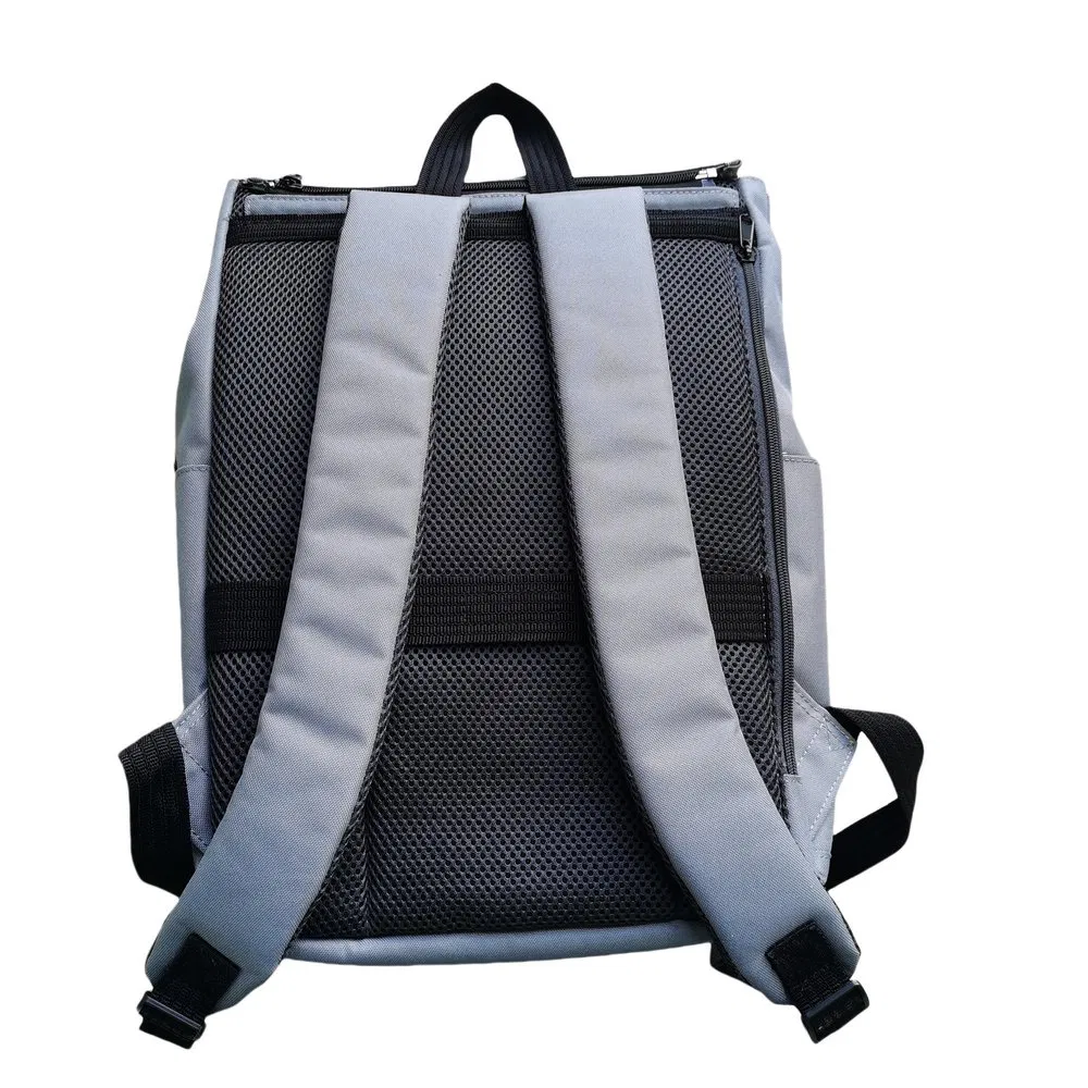Anti-Theft Waterproof Nylon Backpack for Urban Commute and Daily Travel