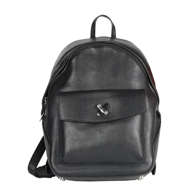 Compact Mini Leather Backpack for Women