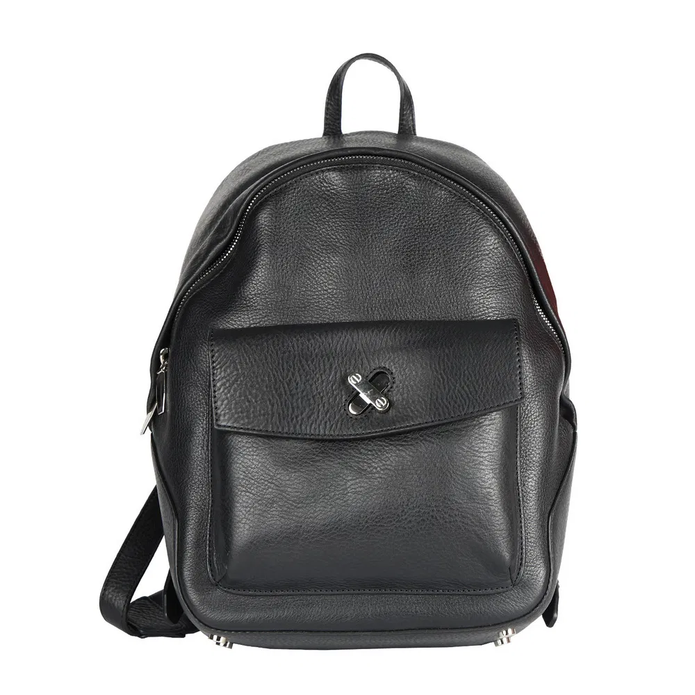 Compact Genuine Leather Backpack for Daily & Travel Use