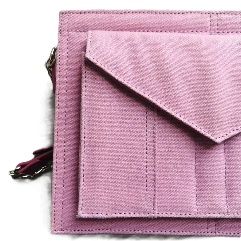 Custom Canvas Shoulder Bag with OEM Patch for Branding