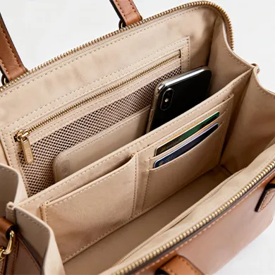 Custom pockets and compartments