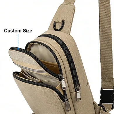 Custom size and compartment layout