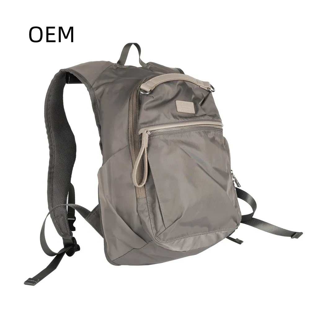 Customized Anti-Abrasion Compact Sized Nylon Lady's Backpack for Commuting