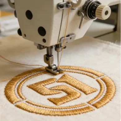 Embroidery for premium branding