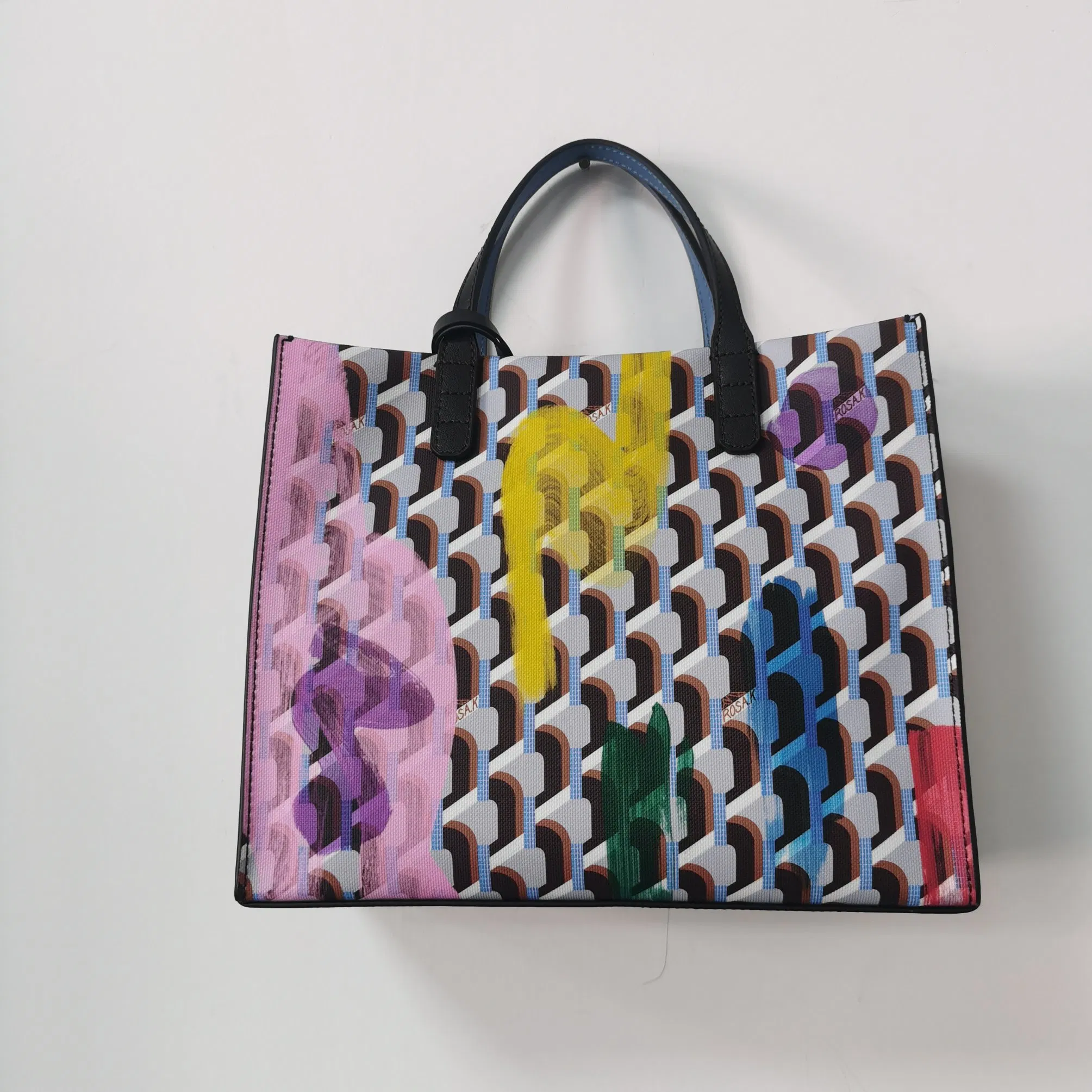 Geometric Pattern Tote Bag for Daily & Office Use (1)