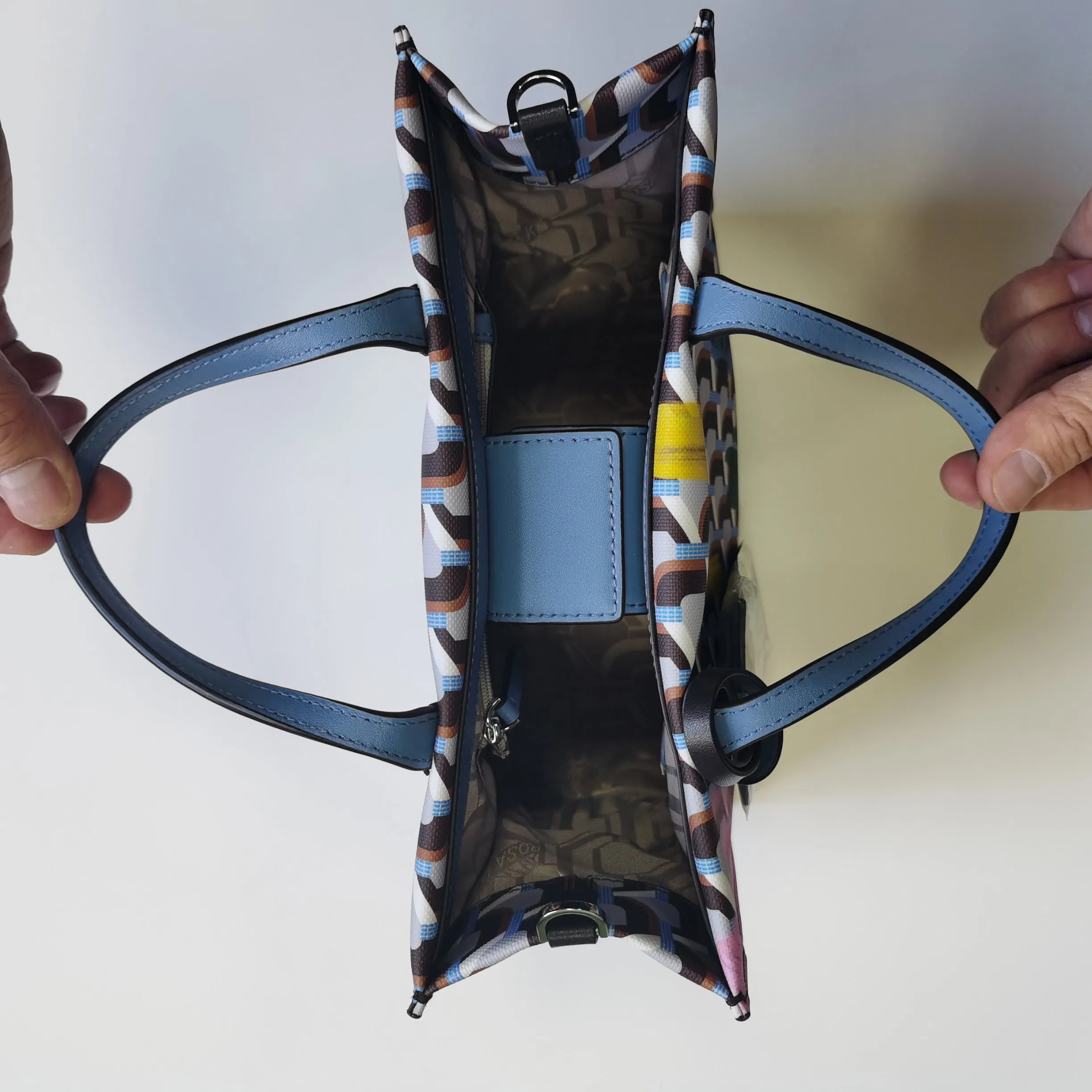 Geometric Pattern Tote Bag for Daily & Office Use