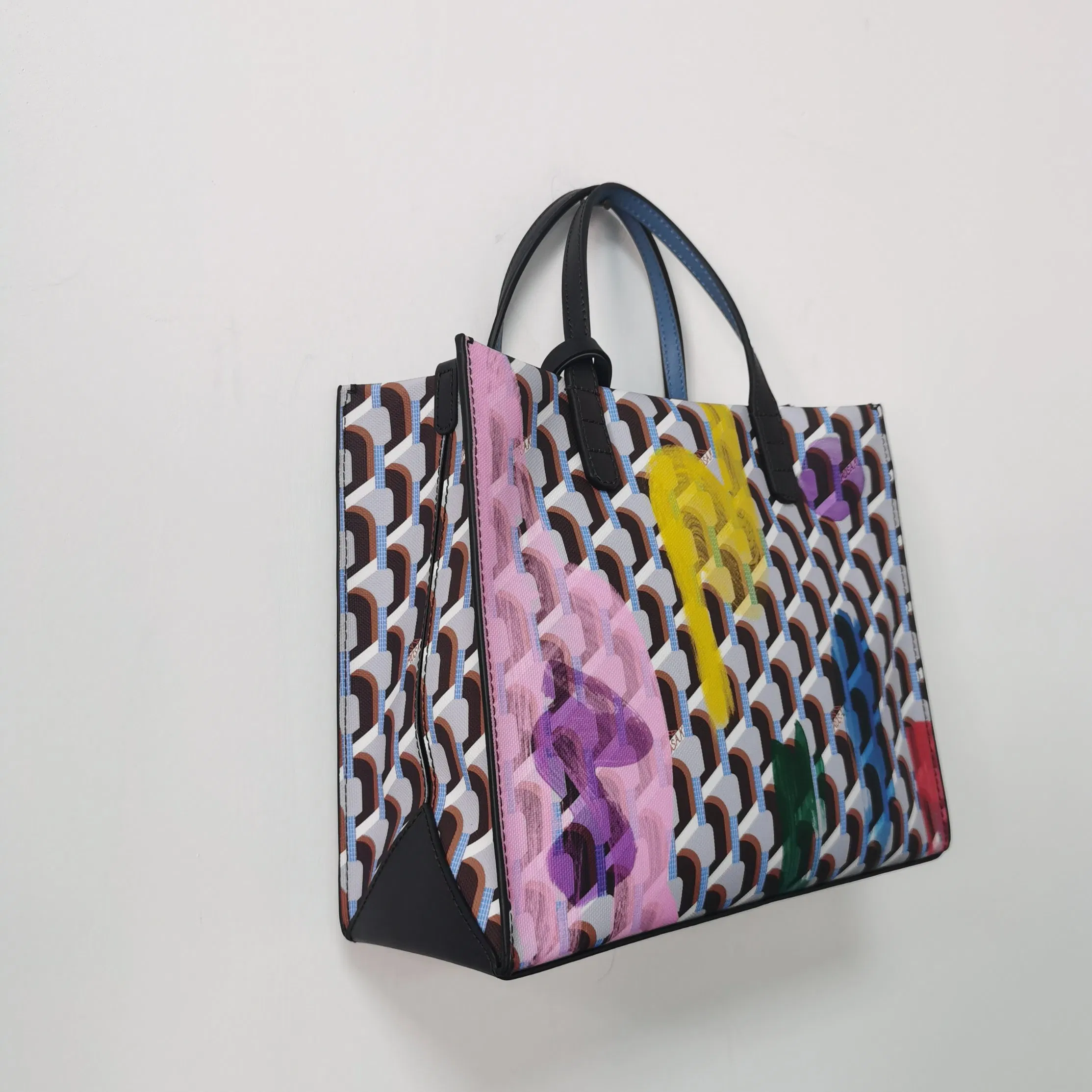 Geometric Pattern Tote Bag for Daily & Office Use