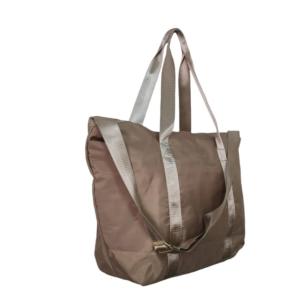 Lightweight Waterproof Nylon Tote Bag for Shopping & Daily Use