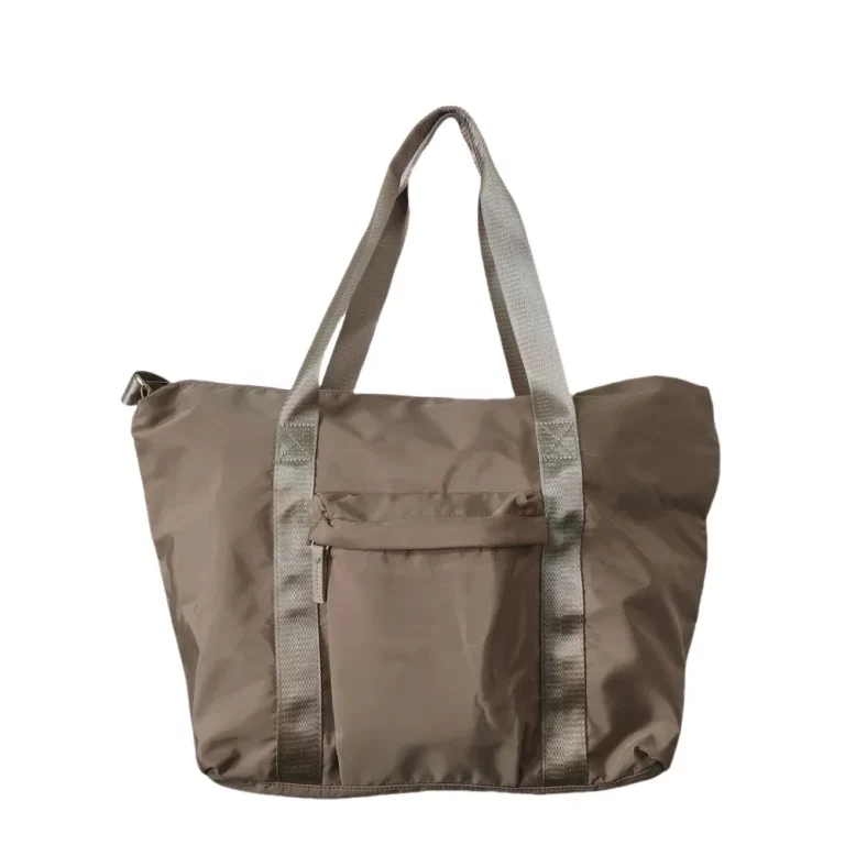 Lightweight Waterproof Nylon Tote Bag for Shopping & Daily Use