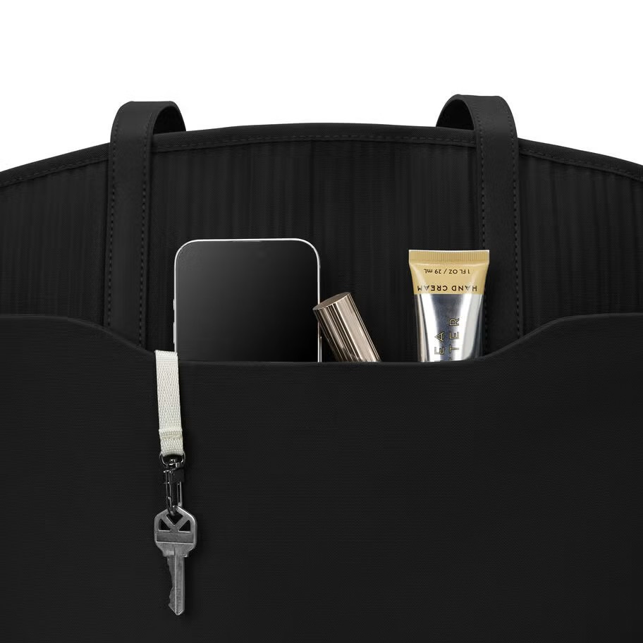 Modern Black Nylon Briefcase for Office & Daily Work