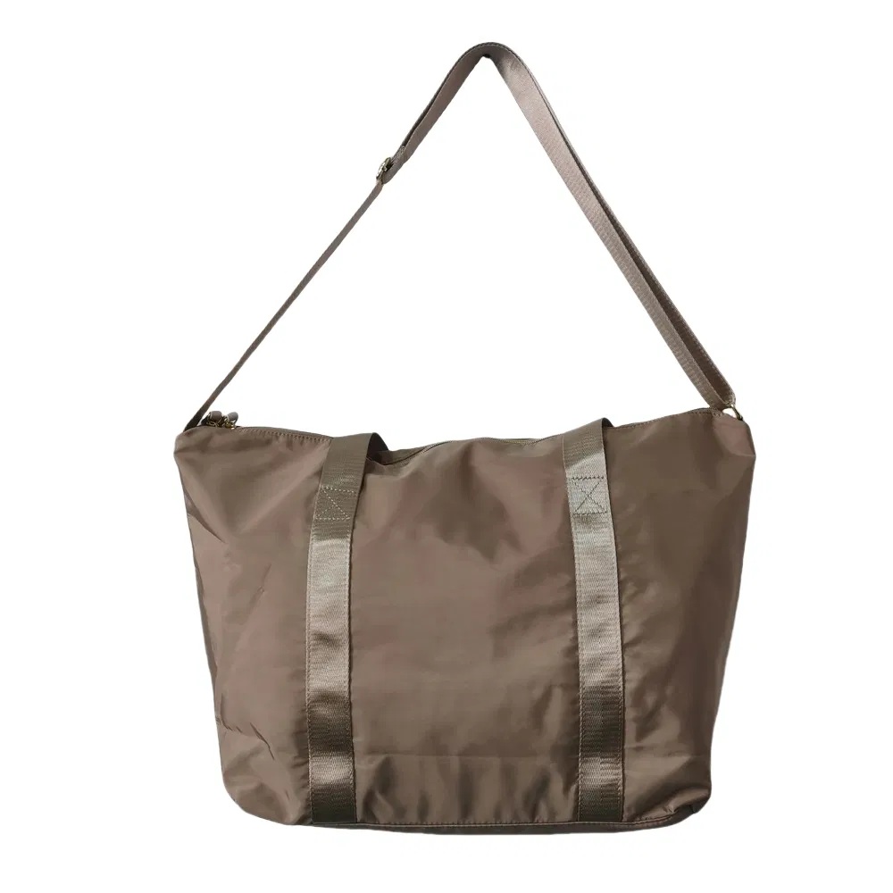 Multi-Way Nylon Tote Bag with Adjustable Strap