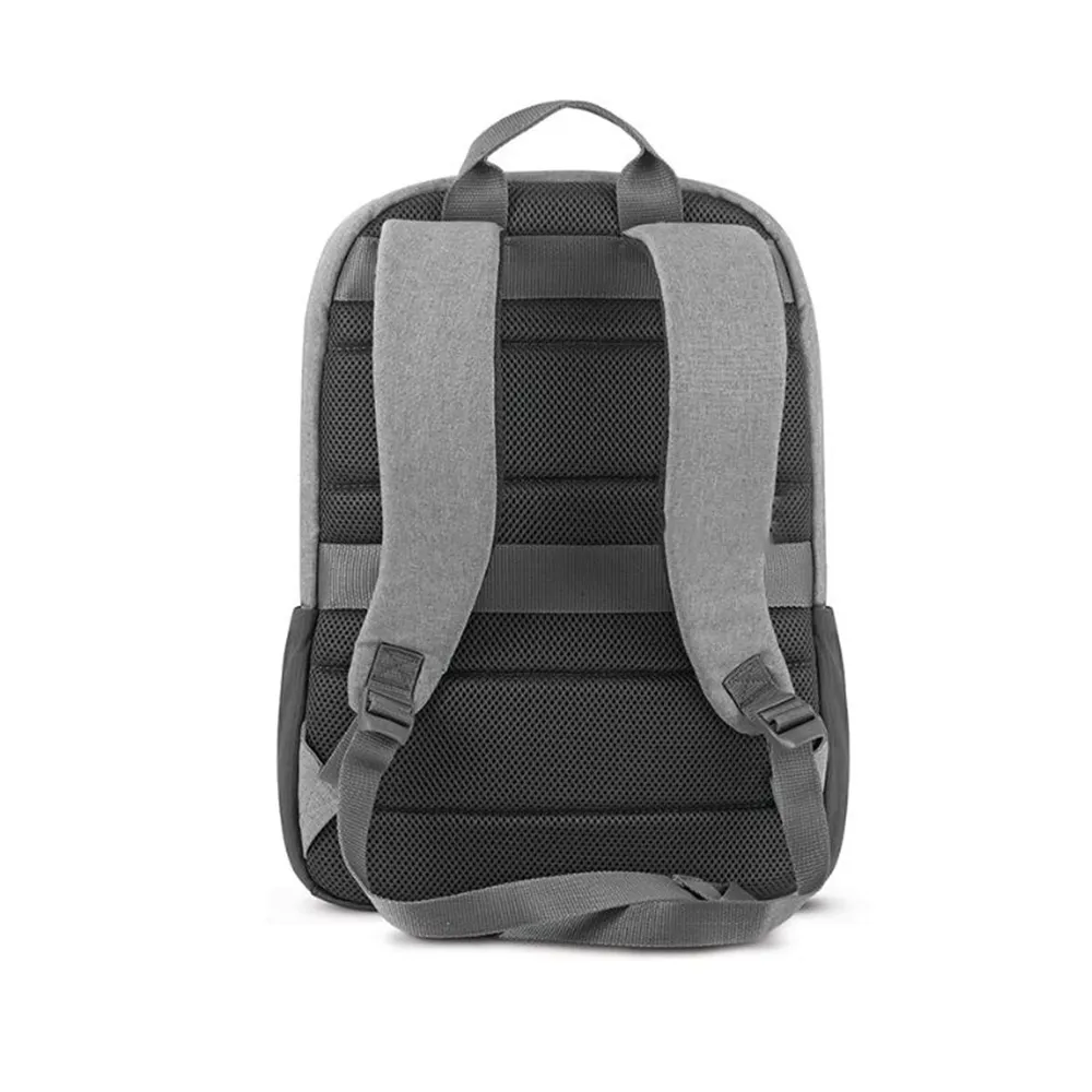 Rectangular Gray Multifunctional Laptop Backpack