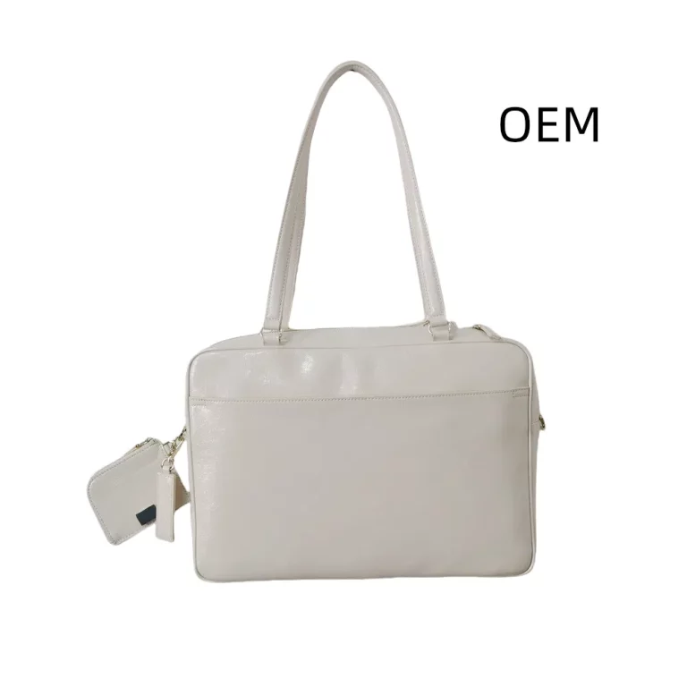 Sleek Eco-Friendly Vegan Leather Shoulder Bag for Women