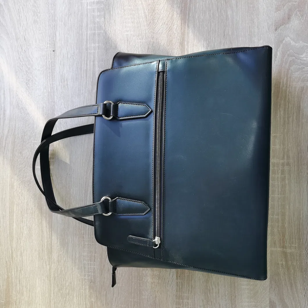 Structured Faux Leather Tote Bag for Work & Daily Use