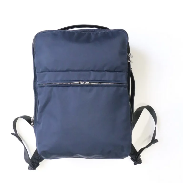 Waterproof Business Multi-Compartment Laptop Backpack with Trolley Sleeve