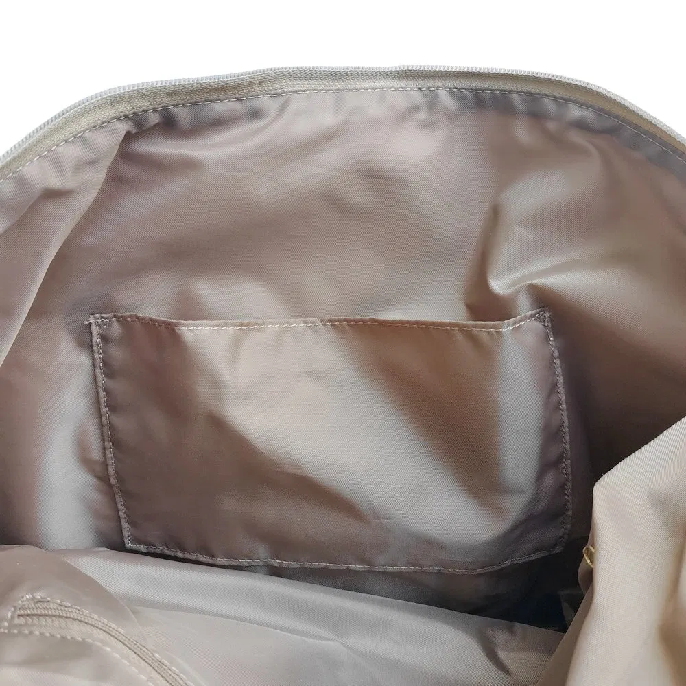 Lightweight Waterproof Nylon Tote Bag for Shopping & Daily Use