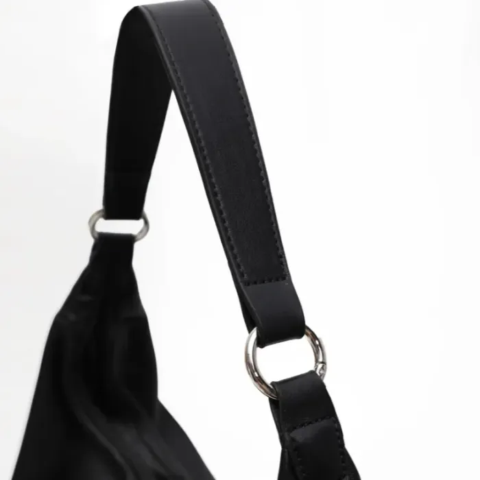 Lightweight Minimal Nylon Messenger Shoulder Bag for Daily Commute