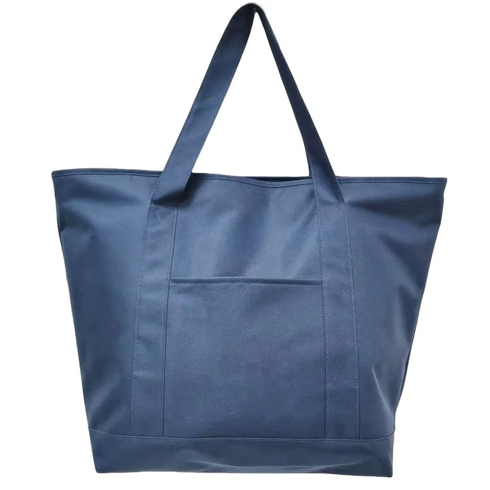 Waterproof Coated Polyester Tote Bag for Shopping & Outdoor Use