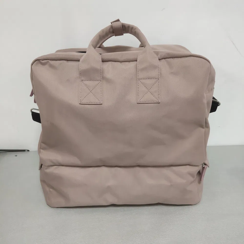 35L Large Capacity Nylon Gym Duffle Bag with Shoe Compartment