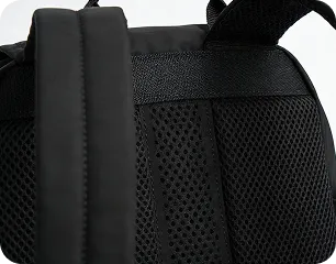 Breathable back panel