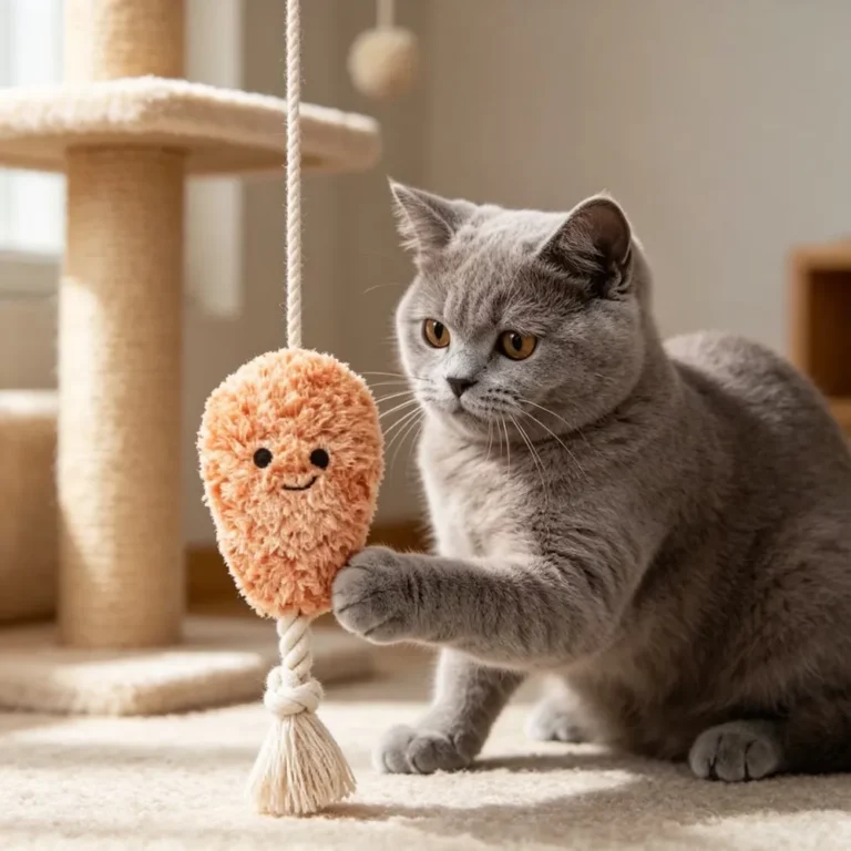 Плюшевая игрушка на веревочке 8,5″ Курица Барабашка для собак