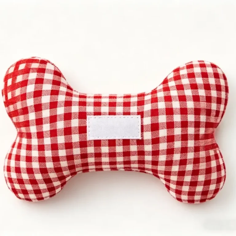 Игрушка-пищалка для собак Evergreen Gingham