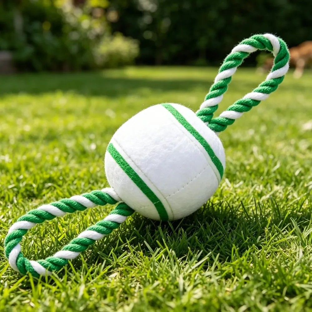 Игрушка для собак Tug 'n Play Ball & Rope